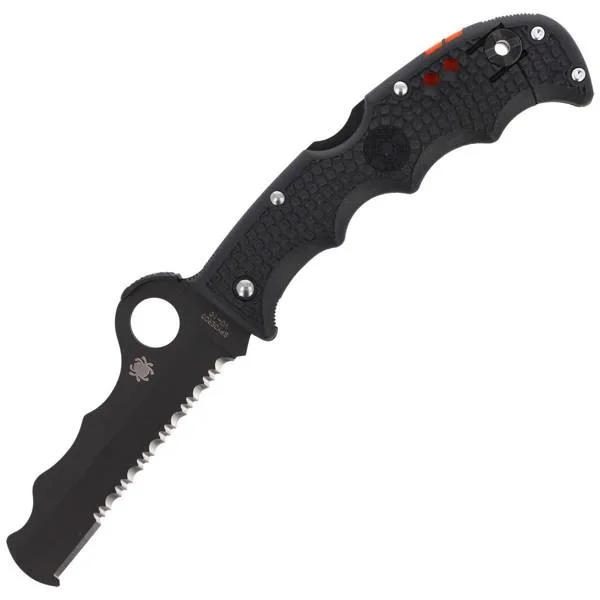 Tylko dziś Nóż składany Spyderco Assist Lightweight Black / Black Blade Combination - C79PSBBK