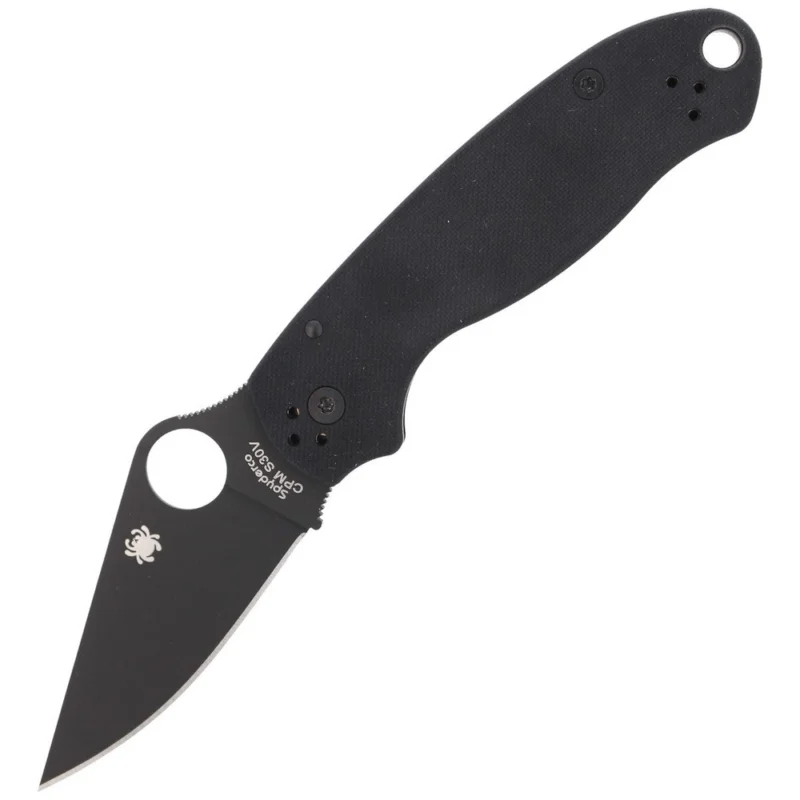 Oferta limitowana Nóż składany Spyderco Para 3 G-10 Black / Black Blade Plain - C223GPBK