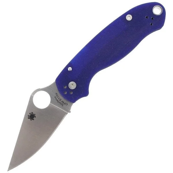 Super okazja Nóż składany Spyderco Para 3 G-10 Midnight Blue CPM S110V - C223GPDBL