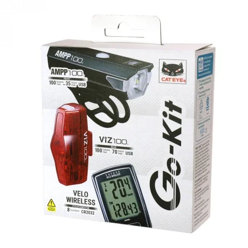 Zestaw Cateye HL-EL041RC/ TL-LD800B / CC-VT230W Wybór klientów