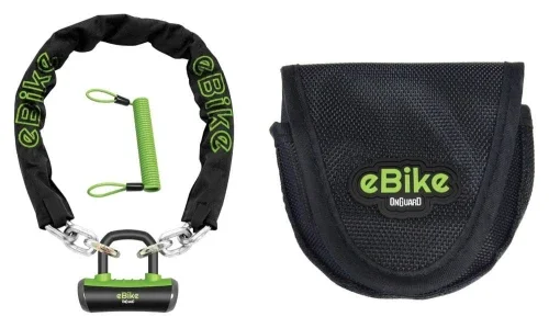 Zapięcie do e-bike ONGUARD Mastiff 8019E ŁA艃CUCH - 10mm*110cm - 5 x Klucze z kodem (NEW) Dodaj do koszyka