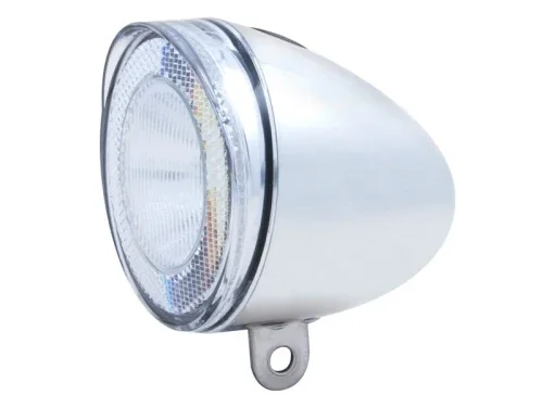 Dostępne od ręki Lampka przednia SPANNINGA SWINGO XDO 20 luxów pod dynamo chrom (NEW)
