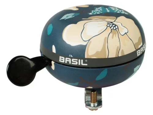 Wybór klientów Dzwonek rowerowy BASIL BIG BELL MAGNOLIA 80mm, teal blue (NEW)