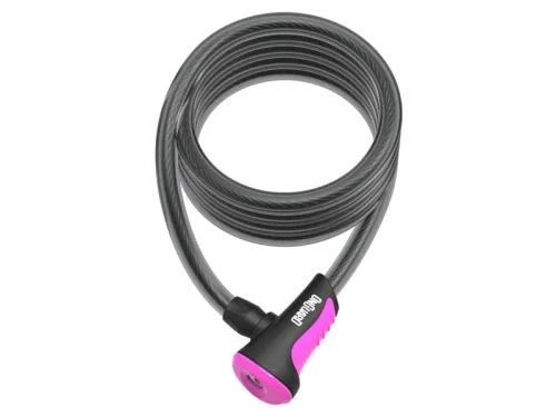 Zapięcie rowerowe ONGUARD NEON 8163PN Linka - 12mm 120cm - 2 x Klucze różowe Taniej