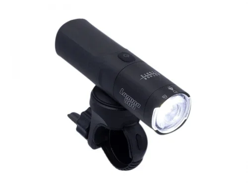 Bezpieczne zakupy Lampa przednia AUTHOR LUMINA 800lm USB czarna