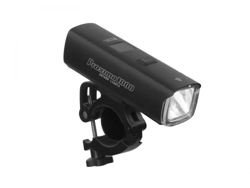 Ostatnie sztuki Lampa przednia AUTHOR PROXIMA 1000lm USB czarna