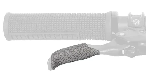 Oferta limitowana LIZARDSKINS DSP Lever Grip - Platinum Gray 0.5 mm (2 zestawy po 2 szt.) (NEW 2023)