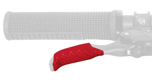Bezpieczne zakupy LIZARDSKINS DSP Lever Grip - Crimson Red 0.5 mm (2 zestawy po 2 szt.) (NEW 2023)