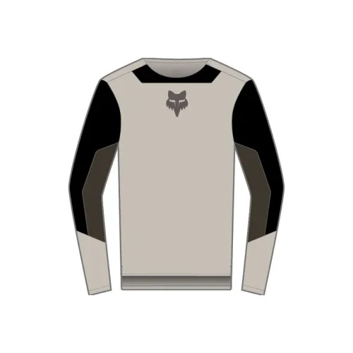 Kup online KOSZULKA ROWEROWA Z DŁUGIM RĘKAWEM JUNIOR FOX DEFEND PARK SE CHALK YS