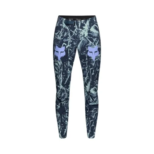 SPODNIE ROWEROWE DAMSKIE FOX RANGER IMAGE PRINT ARCTIC BLUE 6 Nowość