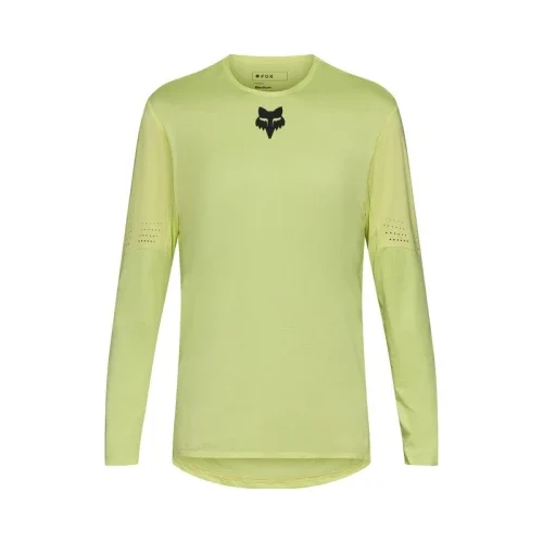 KOSZULKA ROWEROWA Z DŁUGIM RĘKAWEM FOX FLEXAIR LIME XL Hit cenowy