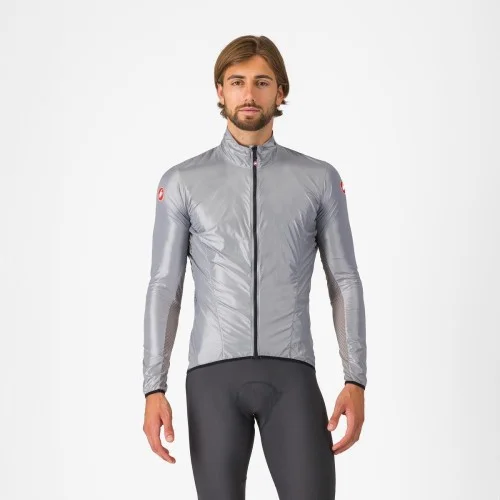 Wyprzedaż Kurtka kolarska Aria Shell, silver gray, rozmiar XXL