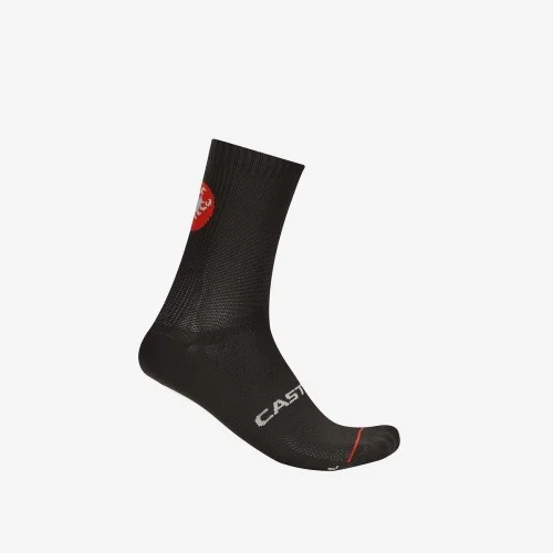 Dostępne od ręki Skarpetki kolarskie Entrata 12, black, rozmiar L/XL