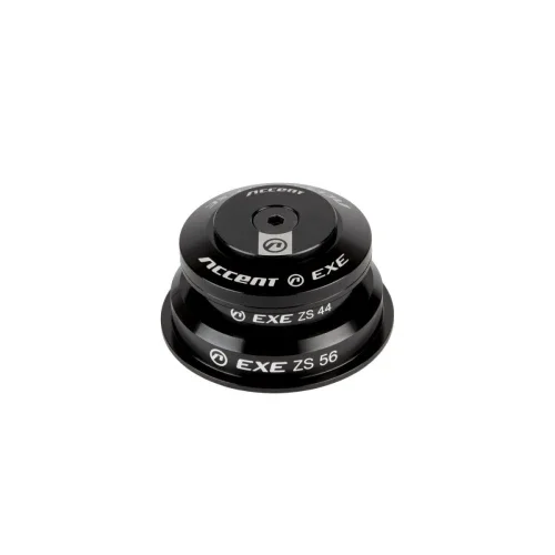 Tani Stery pół-zintegrowane HSI-EXE Taper 1-1/8"-1.5" ZS44/ZS56 taper, czarne, łożyska maszynowe