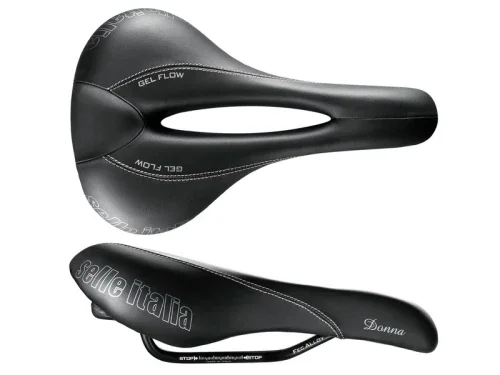 Siodło SELLE ITALIA DONNA FLOW L (id match L2), Fec Alloy Rail, Duro-Tek, Light-Gel, 345g (NEW) Oferta limitowana