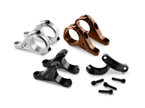 Wspornik kierownicy Thunder Direct, direct mount, długość 45mm, średnica 35mm, CNC czarny anodowany Premium