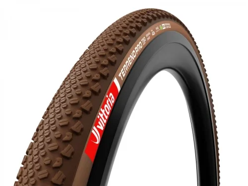 Ograniczona ilość Opona gravel Terreno T50 (Mix) G2.0 700x35C, brązowa, TLR, Gravel Race