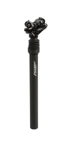 Wspornik siodła amort. Palm (SP-888) 27.2mm / 350mm, czarny piaskowany Hit sprzedaży