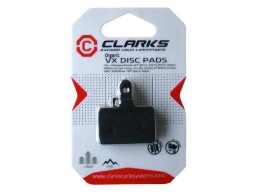 Klocki hamulcowe CLARKS dla SHIMANO/TEKTRO & TRP (Shimano Deore M515, M475, M525, M465, M495, Tektro Draco, Dorado, Orion, Auriga, Aquila, HDC300, TRP Najlepsza cena