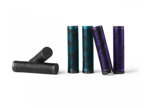 Chwyty kierownicy Maze Pro 133mm, teal green/czarne Dostępne od ręki
