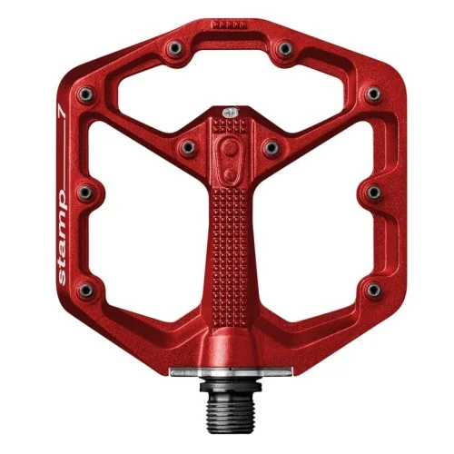 PEDAŁY ROWEROWE CRANKBROTHERS STAMP 7 SMALL RED (ZAWIERA DODATKOWE PINY) Najlepsza cena