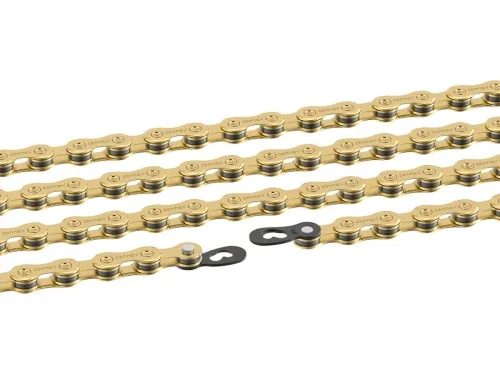 Łańcuch CONNEX 12sG gold stal 126 ogniw, spinka conneX link Kup online