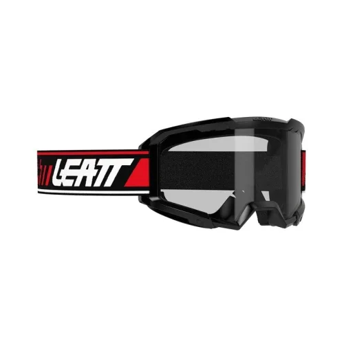 GOGLE LEATT VIZION 2.5 90 VLT BLACK RED CLEAR OS Premium