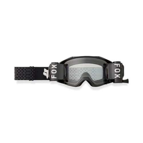 GOGLE MOTOCYKLOWE FOX VUE ROLL OFF BLACK OS Wysoka jakość