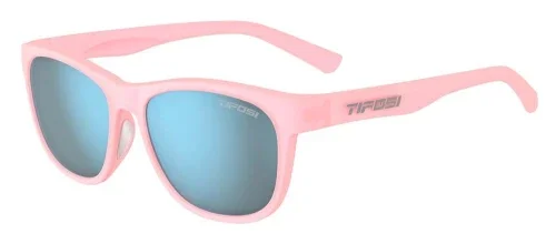 Okulary TIFOSI SWANK satin crystal blush (1 szkło Smoke Bright Blue 11,2% transmisja światła) (NEW) Hit cenowy