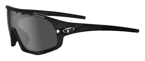 Nowość Okulary TIFOSI SLEDGE matte black (3szkła Smoke, AC Red, Clear) (NEW)