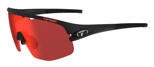 Okulary TIFOSI SLEDGE LITE FOTOTEC matte black (1szkło Clarion Red FOTOCHROM 74%-14% transmisja światła) (NEW) Szybka wysyłka