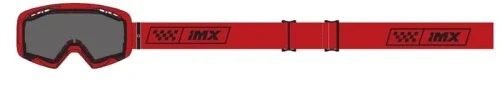 GOGLE IMX ENDURANCE RACE RED GLOSS/RED - SZYBA DARK SMOKE + CLEAR (2 SZYBY W ZESTAWIE) Wybór klientów