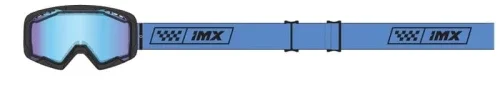 Kup teraz GOGLE IMX ENDURANCE RACE MATT BLACK / BLUE - SZYBA IRIDIUM BLUE + CLEAR (2 SZYBY W ZESTAWIE)