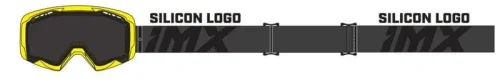 Oferta limitowana GOGLE IMX ENDURANCE FLIP FLO YELLOW MATT/BLACK - SZYBA DARK SMOKE + CLEAR (2 SZYBY W ZESTAWIE)