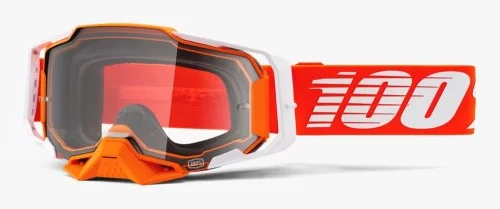 Gogle 100% ARMEGA REGAL Clear Lens (Szyba przezroczysta Anti-Fog, LT 88%-92%) (DWZ) Super okazja