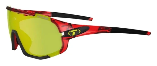 Taniej Okulary TIFOSI SLEDGE CLARION crystal red (3szkła Clarion Yellow 10,9% transmisja światła, AC Red, Clear) (NEW)