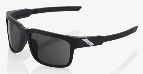 Okulary 100% TYPE-S Soft Tact Black - Smoke Lens (Szkła Czarne Smoke, LT 12%) (DWZ) Sprawdź teraz