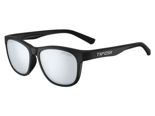 Okulary TIFOSI SWANK satin black (1 szkło Smoke Bright Blue 11,2% transmisja światła) (NEW) Tylko do końca tygodnia