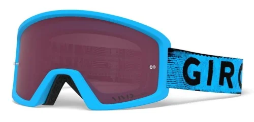 Gogle GIRO BLOK MTB blue hypnotic (Szyba Niebieka Lutrzana VIVID-Carl Zeiss TRAIL + Szyba Przeżroczysta 99% S0) (DWZ) Bezpieczne zakupy