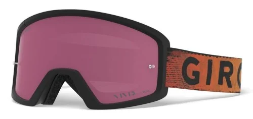 Taniej Gogle GIRO TAZZ MTB black red hypnotic (Szyba kolorowa VIVID-Carl Zeiss TRAIL + Szyba Przeżroczysta 99% S0) (DWZ)