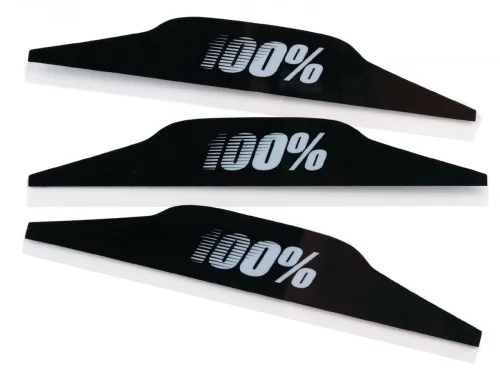 Nowość Flap do gogli 100% MUD FLAP do Systemu SVS Roll-Of 3szt. (NEW)
