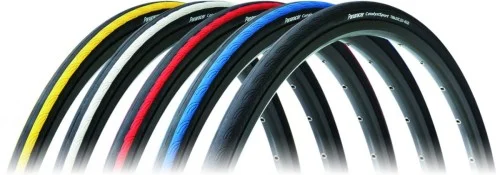 Opona Tour 700x35C czarna wire, taśma odblaskowa Dostępne od ręki