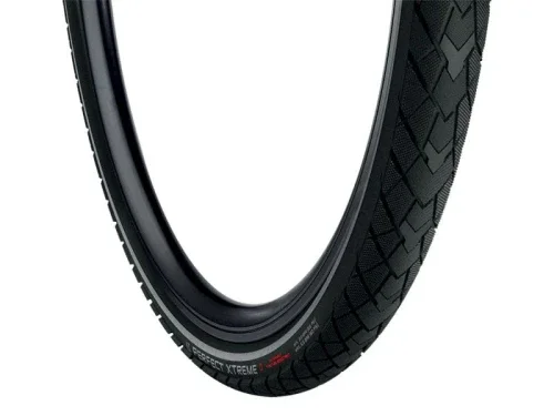 Opona miejska/trekking VREDESTEIN Perfect Xtreme, 28x1.5/8x1.3/8 (37-622), Drut, Wkładka antyprzebiciowa, Czarna + Refleks (NEW) Cena promocyjna
