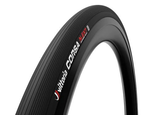 Ograniczona ilość Opona Corsa N.EXT G2.0 700x34C, czarna, zwijana, tubeless ready