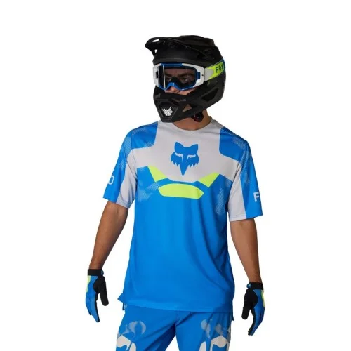 Kup teraz KOSZULKA ROWEROWA FOX RANGER TACTILE BLUE JEWEL M