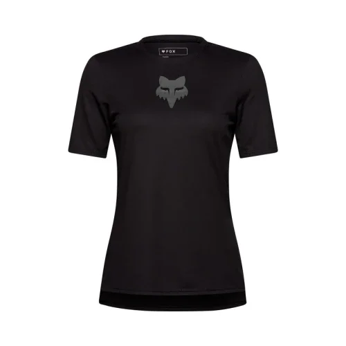 Cena promocyjna KOSZULKA ROWEROWA DAMSKA FOX RANGER HEAD BLACK XS