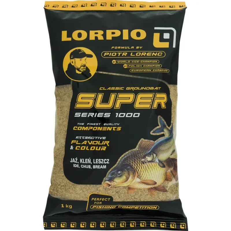 Zanęta Lorpio Super Jaź, Kleń, Leszcz 1kg Szybka wysyłka