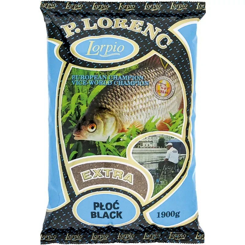 Bezpieczne zakupy Zanęta Lorpio EXTRA Płoć Czarna 1,9kg