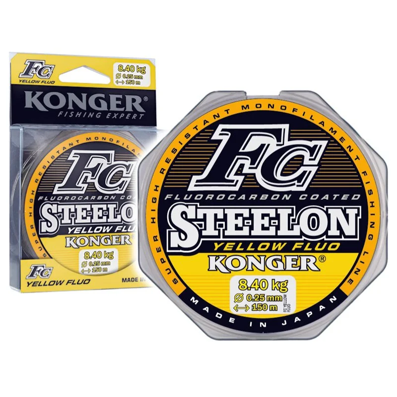 Żyłka Steelon FC Yellow Fluo 0,20mm/150m Szybka wysyłka