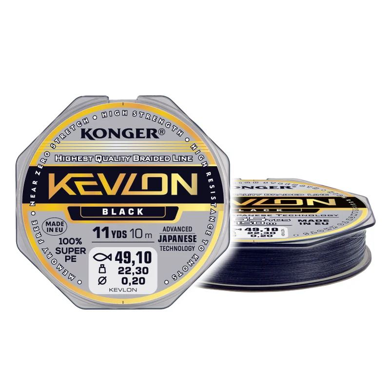 Plecionka Kevlon Black X4 0,08/10m Szybka wysyłka